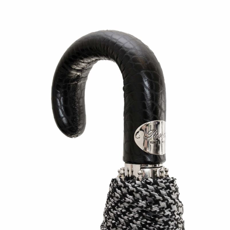 مظلة | 64 52682-1 قطعة - مظلة قابلة للطي بمقبض جلدي PASOTTI Z446V177